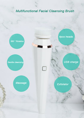 Replaceable 0.74W Electric Facial Cleansing Brush