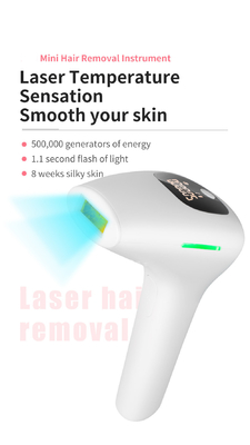 Home Use Handheld Laser Hair Removal Machine Professional White Color